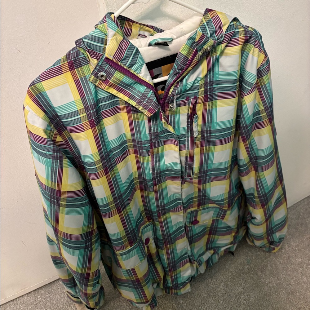 Billabong Colorful Checkered Jacket